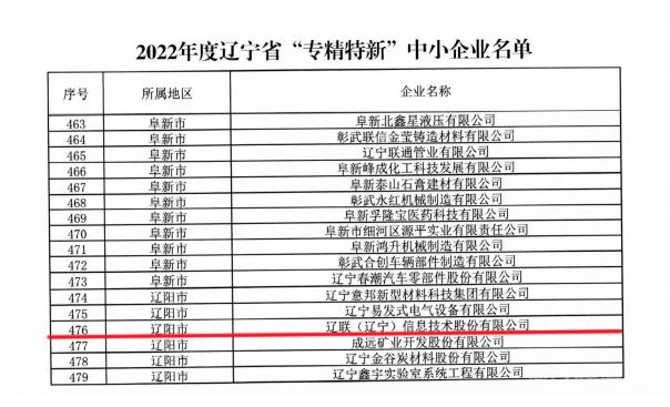 pp电子信息获评2022年度辽宁省“专精特新”企业2.jpg pp电子信息获评2022年度辽宁省“专精特新”企业2.jpg